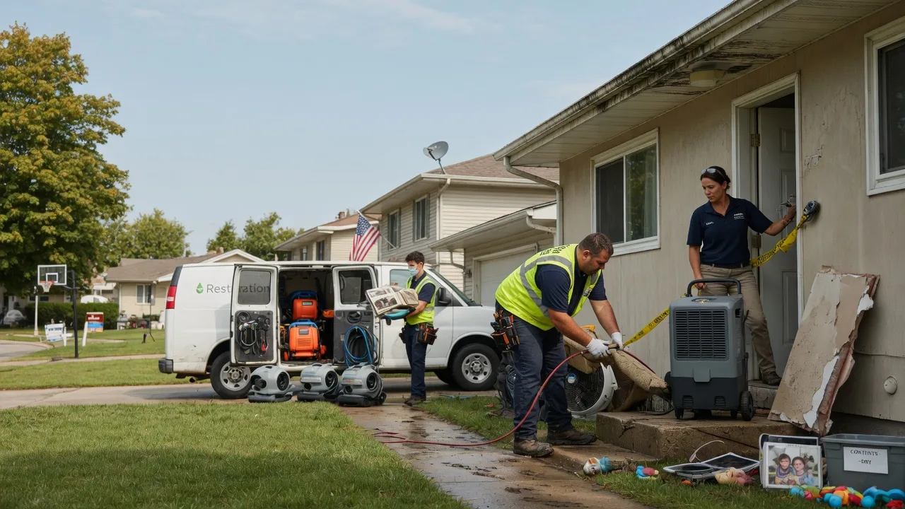 Water Damage Restoration in Bangs, TX near me